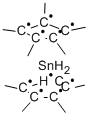 BIS(PENTAMETHYLCYCLOPENTADIENYL)TIN 구조식 이미지