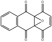 4a,9a-epoxy-4a,9a-dihydroanthracene-1,4,9,10-tetrone Structure