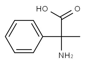 2-amino-2-phenyl-propanoic acid 구조식 이미지