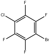 1-BROMO-4-CHLORO-2,3,5,6-TETRAFLUOROBENZENE Structure