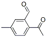 Benzaldehyde, 2-acetyl-5-methyl- (9CI) Structure