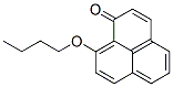 1H-Phenalen-1-one,9-butoxy- Structure