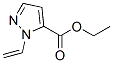 1H-Pyrazole-5-carboxylicacid,1-ethenyl-,ethylester(9CI) 구조식 이미지