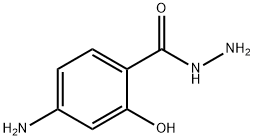 4-Amino-2-hydroxybenzenecarbohydrazide 구조식 이미지