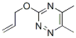 3-(2-Propenyloxy)-5,6-dimethyl-1,2,4-triazine Structure