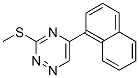 3-Methylthio-5-(1-naphtyl)-1,2,4-triazine 구조식 이미지