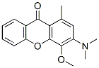 3-(디메틸아미노)메틸-4-메톡시-9H-크산텐-9-온 구조식 이미지