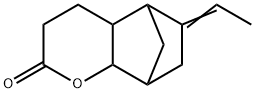 5,8-Methano-2H-1-benzopyran-2-one,6-ethylideneoctahydro- Structure