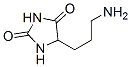 5-(3-Aminopropyl)-2,4-imidazolidinedione Structure