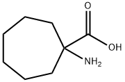 1-AMINO-1-CYCLOHEPTANECARBOXYLIC ACID Structure