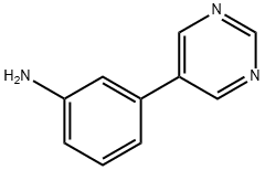 3-피리미딘-5-일라닐린 구조식 이미지