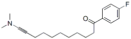 1-(4-Fluorophenyl)-11-(dimethylamino)-10-undecyn-1-one Structure