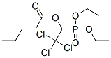 발레르산2,2,2-트리클로로-1-(디에톡시포스피닐)에틸에스테르 구조식 이미지