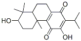 4b,5,6,7,8,8a,9,10-Octahydro-3,7-dihydroxy-4b,8,8-trimethyl-2-isopropyl-1,4-phenanthrenedione 구조식 이미지