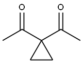 1,1-DIACETYLCYCLOPROPANE 구조식 이미지