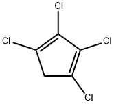 TETRACHLOROCYCLOPENTADIENE Structure