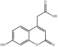 7-HYDROXYCOUMARIN-4-ACETIC ACID Structure