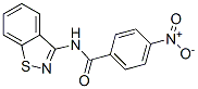 4-nitro-N-(9-thia-8-azabicyclo[4.3.0]nona-1,3,5,7-tetraen-7-yl)benzami de 구조식 이미지