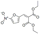 프로판디오익산,((5-니트로-2-푸라닐)메틸렌)-,디에틸에스테르 구조식 이미지