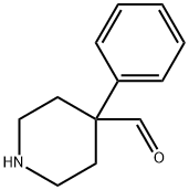 4-PHENYL-4-PIPERIDINECARBOXALDEHYDE 구조식 이미지