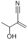2-(1-Hydroxyethyl)acrylonitrile 구조식 이미지