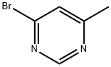 Pyrimidine, 4-bromo-6-methyl- (9CI) 구조식 이미지