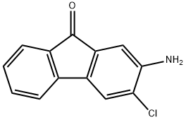 2-amino-3-chloro-fluoren-9-one Structure