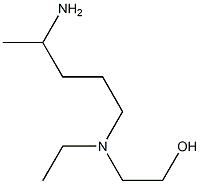 2-(4-Aminopentyl(ethyl)amino)ethanol Structure
