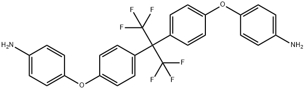 2,2-BIS[4-(4-AMINOPHENOXY)PHENYL]HEXAFLUOROPROPANE Structure
