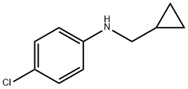 (4-CHLORO-PHENYL)-CYCLOPROPYLMETHYL-AMINE HYDROCHLORIDE Structure