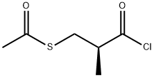 S-(3-chloro-2-methyl-3-oxopropyl) (S)-ethanethioate Structure
