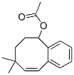 5,6,7,8-Tetrahydro-8,8-dimethylbenzocycloocten-5-ol acetate Structure