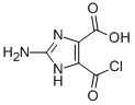 1H-Imidazole-4-carboxylicacid,2-amino-5-(chlorocarbonyl)-(9CI) 구조식 이미지