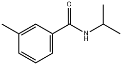 N-Isopropyl-3-MethylbenzaMide, 97% 구조식 이미지