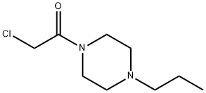 Piperazine, 1-(chloroacetyl)-4-propyl- (9CI) 구조식 이미지
