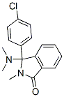 1H-Isoindol-1-one, 3-(4-chlorophenyl)-3-(dimethylamino) -2,3-dihydro-2-methyl- 구조식 이미지