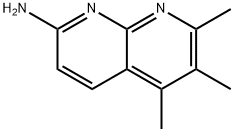 5,6,7-TRIMETHYL-1,8-NAPHTHYRIDIN-2-AMINE 구조식 이미지