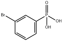 Phosphonic acid, (3-bromophenyl)- 구조식 이미지