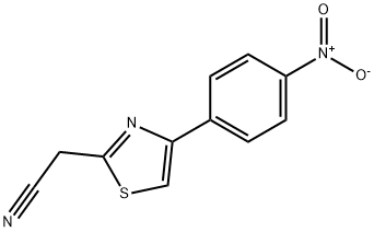 2-[4-(4-NITROPHENYL)-1,3-THIAZOL-2-YL]ACETONITRILE Structure