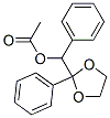 [phenyl-(2-phenyl-1,3-dioxolan-2-yl)methyl] acetate 구조식 이미지