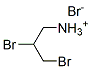 2,3-dibromopropylammonium bromide 구조식 이미지