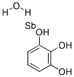 antimony, benzene-1,2,3-triol, hydrate Structure