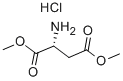 D-ASPARTIC ACID DIMETHYL ESTER HYDROCHLORIDE Structure