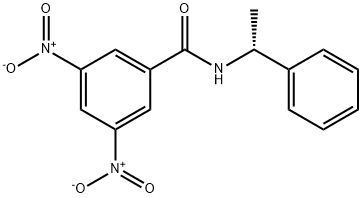 (R)-(-)-N-(3,5-DINITROBENZOYL)-ALPHA-PHENYLETHYLAMINE Structure