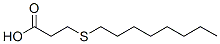 3-(octylthio)propionic acid Structure