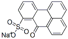 7-Oxo-7H-benz(de)anthracene-8-sulfonic acid sodium salt 구조식 이미지