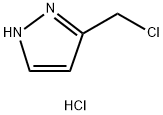 3-(CHLOROMETHYL)-1H-PYRAZOLE Structure