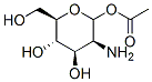 D-Mannopyranose, 2-amino-2-deoxy-, 1-acetate (9CI) 구조식 이미지
