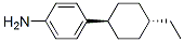Benzenamine, 4-(trans-4-ethylcyclohexyl)- (9CI) Structure