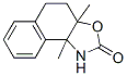 Naphth[1,2-d]oxazol-2(1H)-one, 3a,4,5,9b-tetrahydro-3a,9b-dimethyl- (9CI) 구조식 이미지